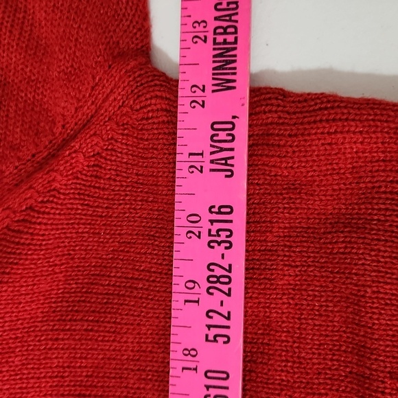 Santa Christmas Sweater Small Red White - Picture 8 of 8